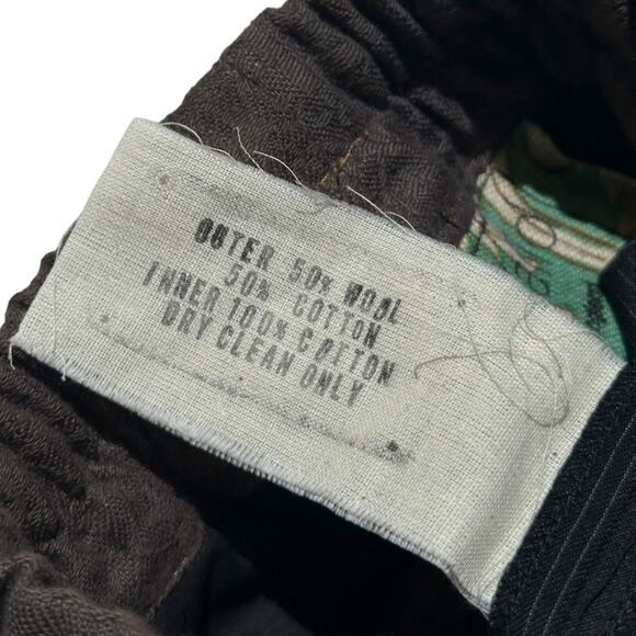 By Walid Pinstripe paneled trouser - Picture 3 of 3